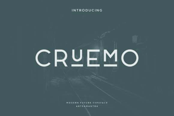 Download Cruemo - Modern Display Typeface - Type Collection