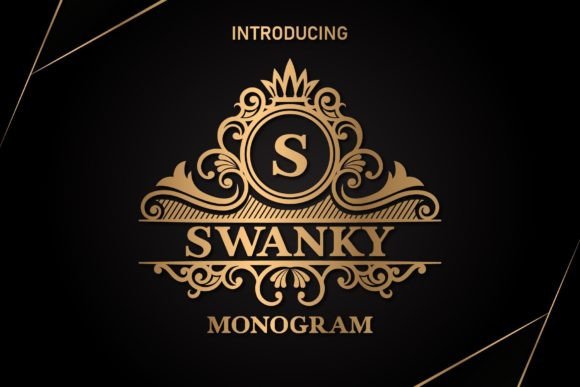 Download Swanky Monogram - Swanky Collection