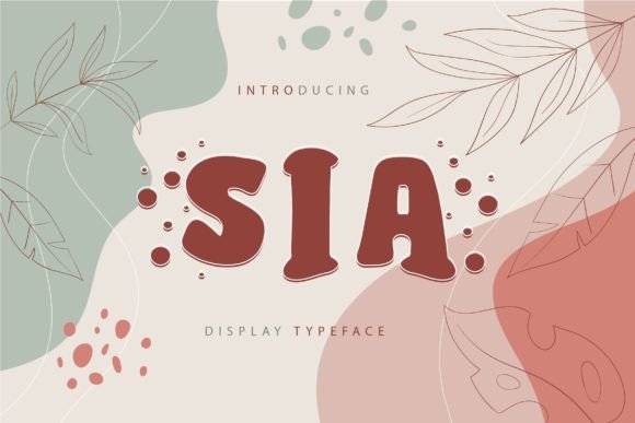 Download Sia | Display Typeface - Type Collection