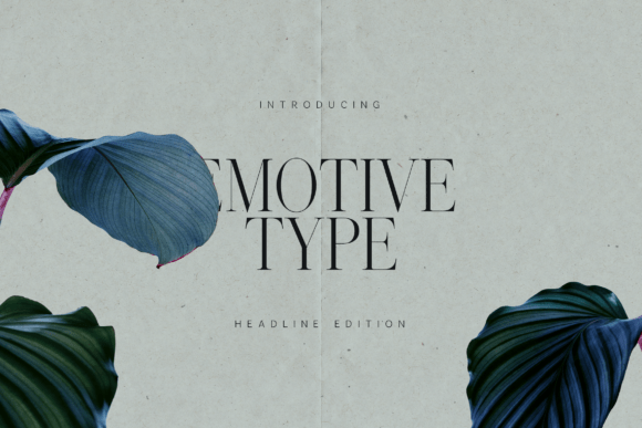 Download Emotive Type - Type Collection